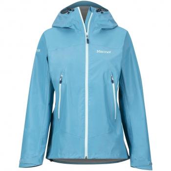 Marmot Wm's Eclipse Jacket Chubasqueros, Chaqueta Impermeable, a Prueba de Viento, Transpirable, Mujer, Early Night, M