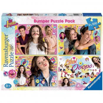 RAVENSBURGER PUZZLE Soy Luna 4 x100 Bumber pack