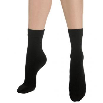 Dim Socquettes Thermo Polaire, Calcetines Cortos para Mujer, Noir