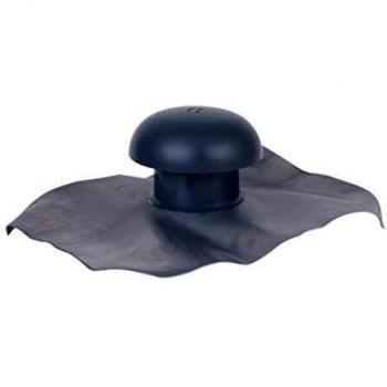 Tapa de ventilación de pizarra simple Ø80 mm con collarín de estanqueidad Nicoll CD8