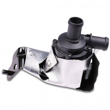 Bomba de circulación de agua HEPU AP8297, calefacción auxiliar 12 eléctrico con soporte chapa protección térmica para SEAT Leon III Hatchback