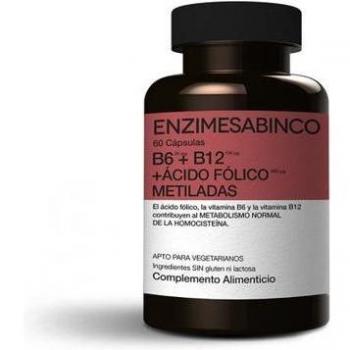 Enzime Sabinco Homocisbin Complejo B Metilado (B6, B12, Ácido Fólico) 60 Cápsulas