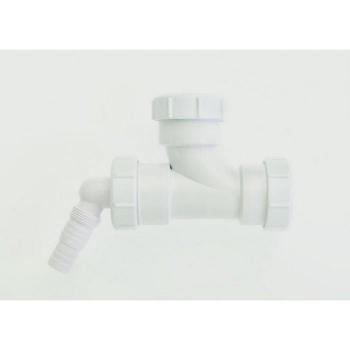 Desagüe para Lavadora 40mm Blanco