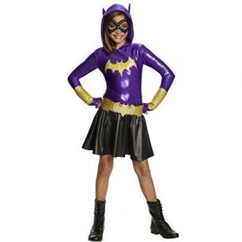 DC Superhero Girls Batgirl Child Costume Hoodie Dress - Medium