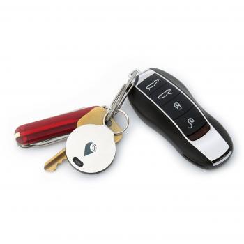 TrackR TB001 - GPS Bluetooth imbricados, color plateado, 1 unidad