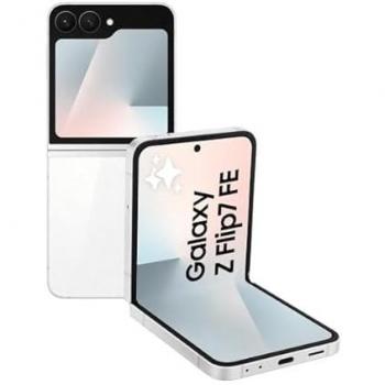 Samsung Galaxy Z Flip7 FE Smartphone Plegable 5G 8GB RAM 128GB Blanco