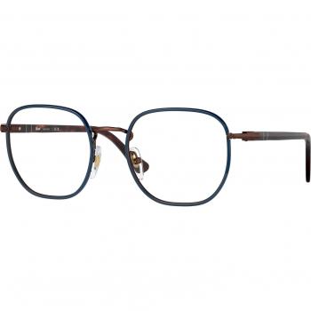 Persol PO1014VJ Asian Fit 1127 Unisex Eyeglasses Blue Size 50 - Frame Only - Blue Light Block Available