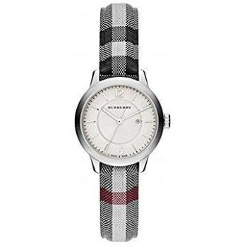Burberry Classic Round Women's Watch 32mm with Multicolor Leather Bracelet and Sapphire Quartz BU10103