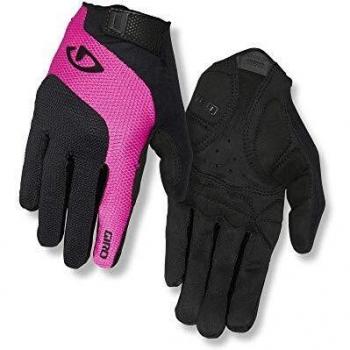 Giro Tessa Gel Lf - Guantes de Ciclismo para Mujer, Talla S, Color Negro y Rosa