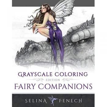 Compañeros de Hadas - Edición de Colorear en Escala de Grises (Libros para Colorear en Escala de Grises por Selina, Volumen 4)