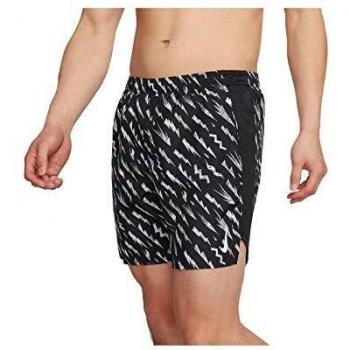 NIKE M Nk Chllgr Short 7in BF WR Pr, Hombre, Black/Black/Reflective silv, L