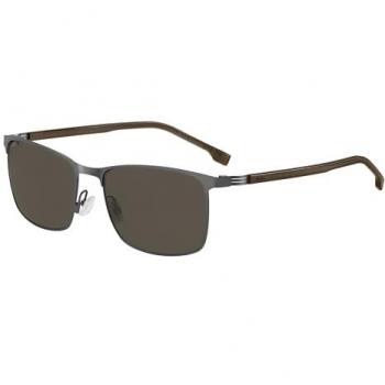Hugo Boss Gray Men's Sunglasses 1635/S, Size 57 MM