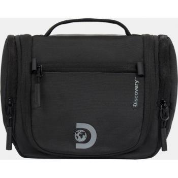 Neceser Discovery Metropolis Negro RPET con Bolsillos y Función Colgante
