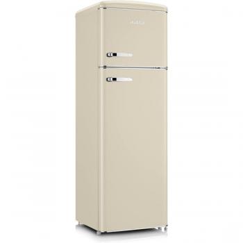 Frigorífico Retro Doble Puerta Severin RKG8985 246L Clase D Color Crema