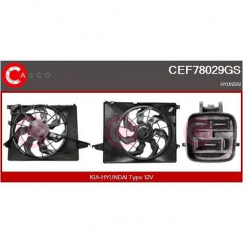 Motor eléctrico para ventilador de radiador CASCO CEF78029GS