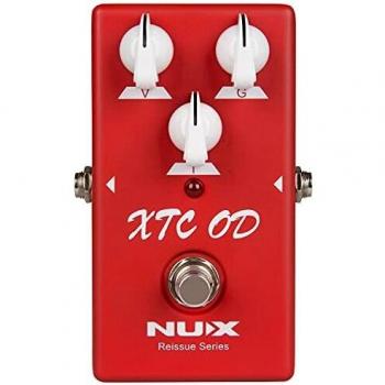NUX Reissue XTC Overdrive Guitar Effects Pedal with True Bypass and Tone Gain Control