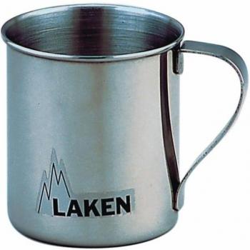 LAKEN 8412544009647 Taza AC. INOX. 0,4 L, Adultos Unisex, Acero, 1 Unidad