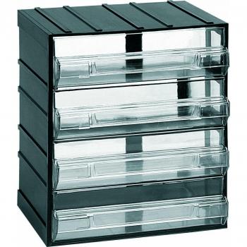 Unidad de Almacenamiento Modular en Plástico 192x148x230 mm con 4 Cajones ArtPlast