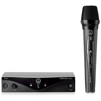 Sistema Inalámbrico AKG WMS 45 con Micrófono de Mano B1 - Set de Percepción Vocal