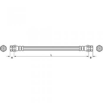 Metzger 4110884 Tubo flexible de frenos