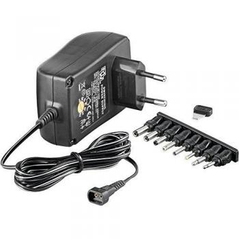 Fuente de Alimentación Universal 3-12V, 27W, 2.25A con 8 Adaptadores DC