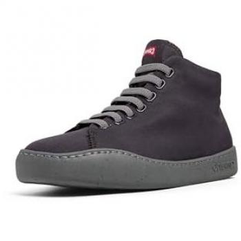 Camper Peu Touring - Zapatillas de piel abotinadas con cordones para mujer, color púrpura, talla 39