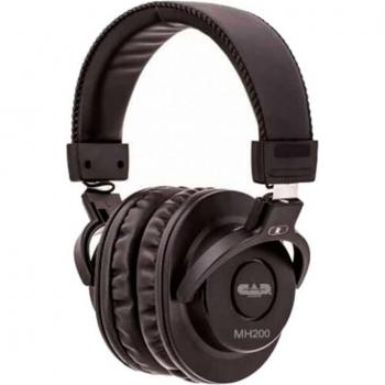CAD Audio Sessions Series MH200 Closed-Back Over-Ear Studio Headphones, Black