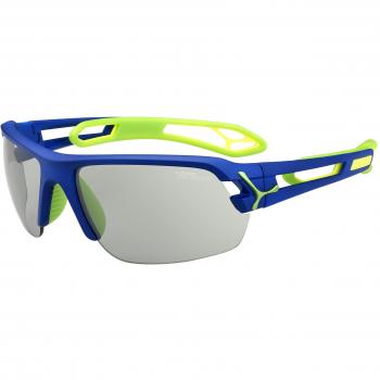 Cébé S'Track, Gafas de Sol, Azul Oscuro / Verde, M