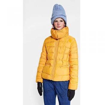 DESIGUAL Sunna Abrigos Mujeres Amarillo - EU 46 - Plumas