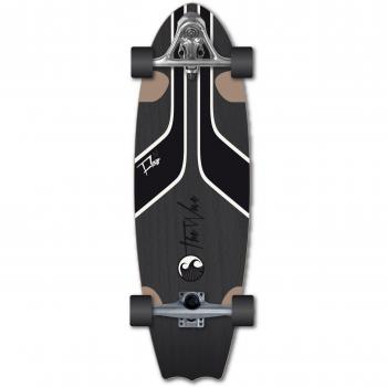 Wave Skateboard Flow 31 - Skateboard, color negro, talla 31''