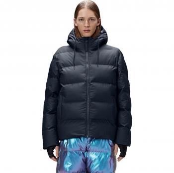 Rains Alta Puffer Jacket - Navy - Male - Large