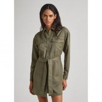 Vestido Corto Manga Larga Beate de Pepe Jeans