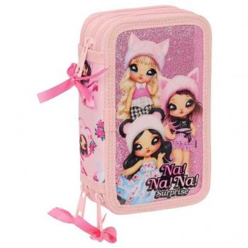 PLUMIER TRIPLE 36 PIEZAS NANANA FABULOUS 12,5x19,5x5,5cm