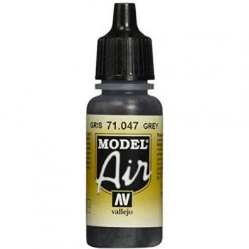 VALLEJO-71047 71047 Model Air Gris 17ML, Color Surtido