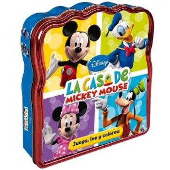 La casa de Mickey mouse. Juega, lee y colorea