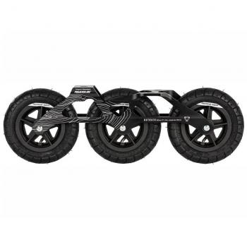 Powerslide Off Road Frame Set Trinity Outback 150 - Marco de patines en línea todo terreno, sistema Trinity para mayor estabilidad y control, compatible con ruedas de 150 mm, diseño robusto para terrenos irregulares, fabricado en