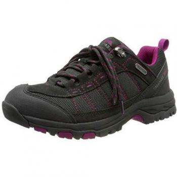 Trespass Scree, Zapatillas de Senderismo Mujer, Negro
