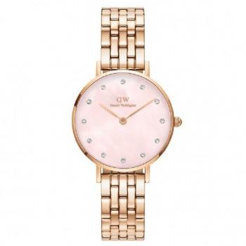 Reloj Daniel Wellington Petite Lumine 28 mm Rosa Oro 5-Link