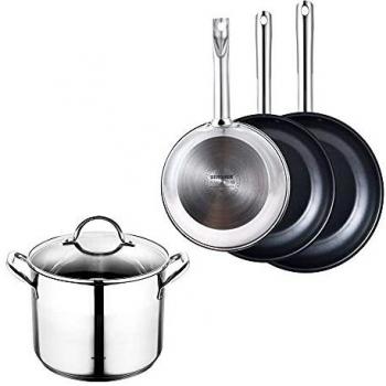 Bergner Gourmet 1 Batería de Cocina 4 Piezas