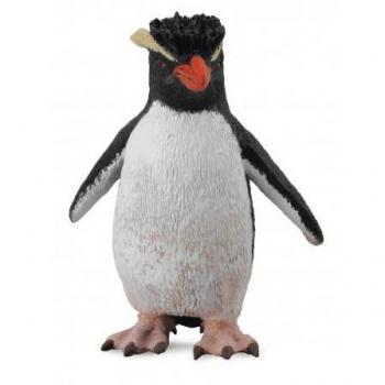 Figura de juguete a escala del Pingüino De Penacho Amarillo -S. Ideal como regalo para niños mayores de 3 años (Collecta. 90188588)