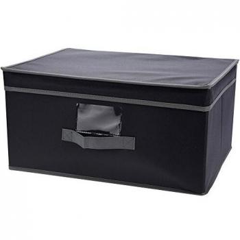 Caja organizadora para ropa 31x28xh15cm, diseño compacto, material resistente, ideal para almacenamiento en armarios o debajo de camas