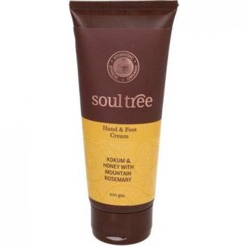 Soultree Ayurvedic Hand & Foot Cream with Kokum, Honey & Rosemary 100g
