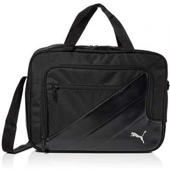 PUMA Team Messenger Bolso, Unisex Adulto, Negro, 41 x 30 x 14 cm