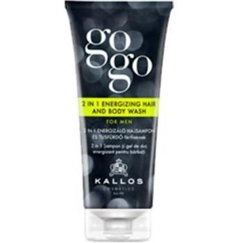 Kallos Gogo Energising Shower Gel for Body and Hair 200 ml