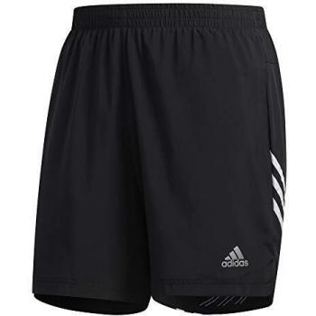 adidas Run It 3S Short Pantalón Corto, Hombre, Negro/Blanco, 2XL9