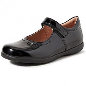 Zapatos de Charol Geox Naimara para Niña en Negro, Tallas EU 27-31
