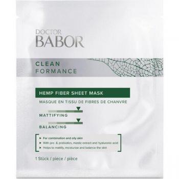Doctor Babor Cleanformance Hemp Fiber Sheet Mask