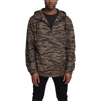 Urban Classics Tiger Pull Over Suter Pulver, Multicolor
