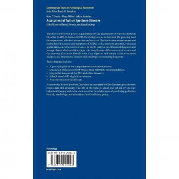 Autism Spectrum Disorder Assessment: Key Clinical, Forensic, and Educational Insights