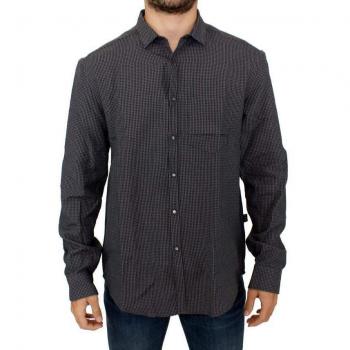 Gray Linen Casual Shirt by Costume National C'N'C - IT52 | XL, Male, Gray, Size: XL